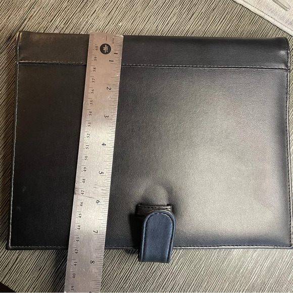 Executive leather folio organizer folder - Picture 3 of 7